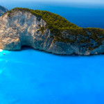 Amazing beach Navagio in Zakynthos, Greece